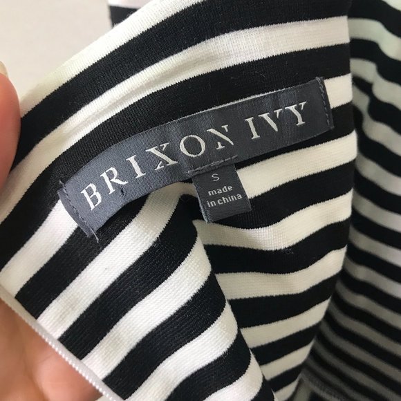 STITCH FIX Brixon Ivy Black & White Ponte Dress - Picture 7 of 9
